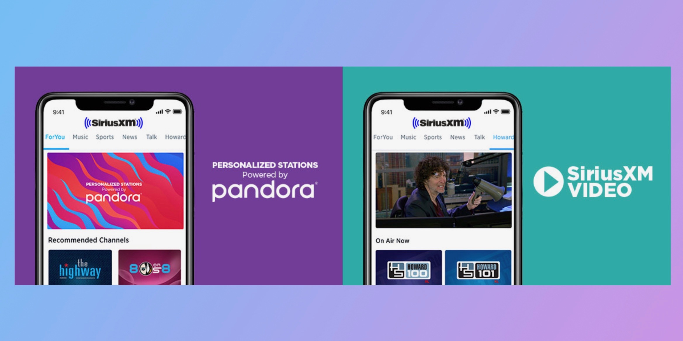 tendens svovl Anemone fisk SiriusXM update brings personalized Pandora-powered stations, exclusive  videos, and expanded streaming plan - 9to5Mac