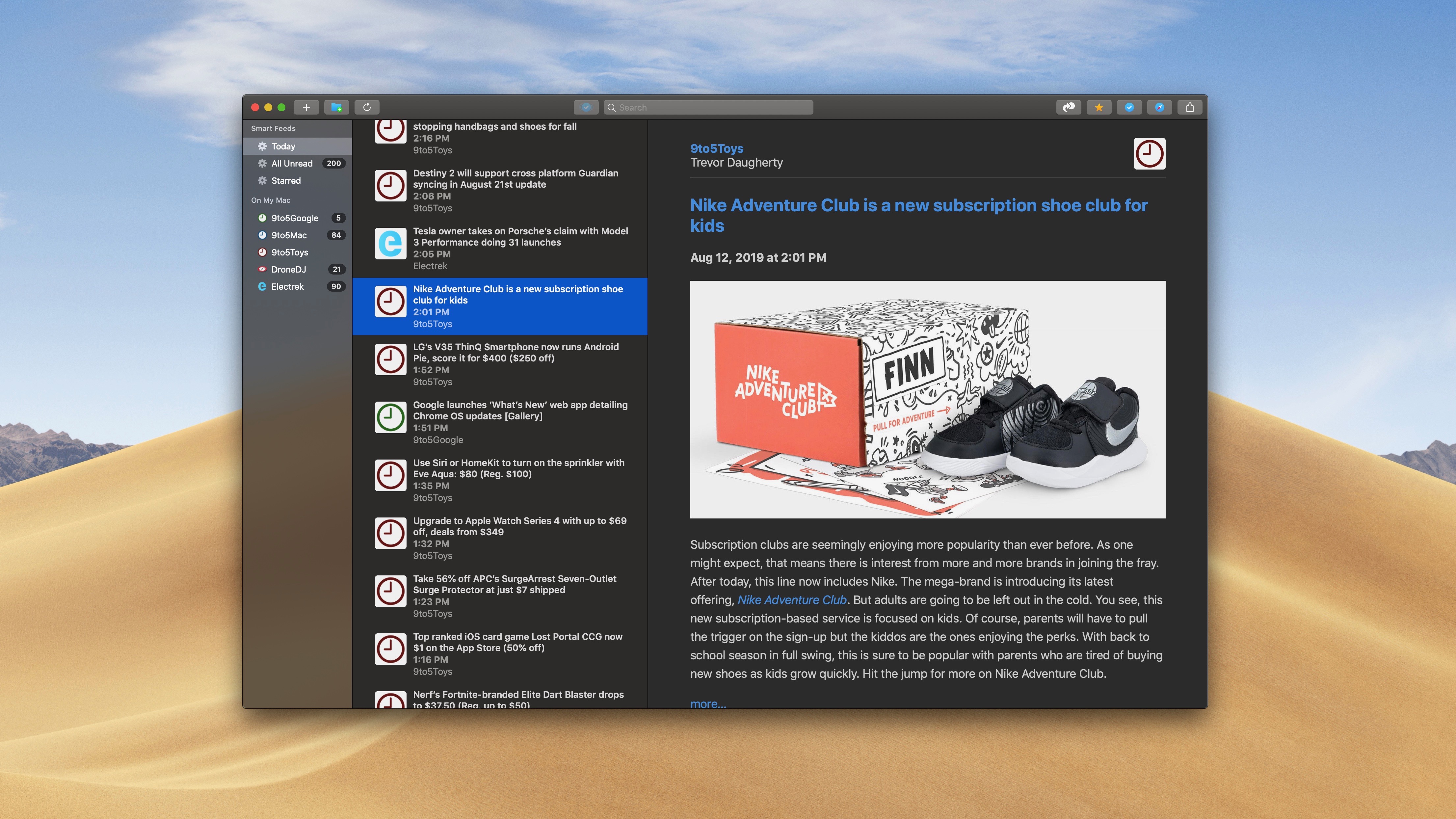 free rss feed reader for mac
