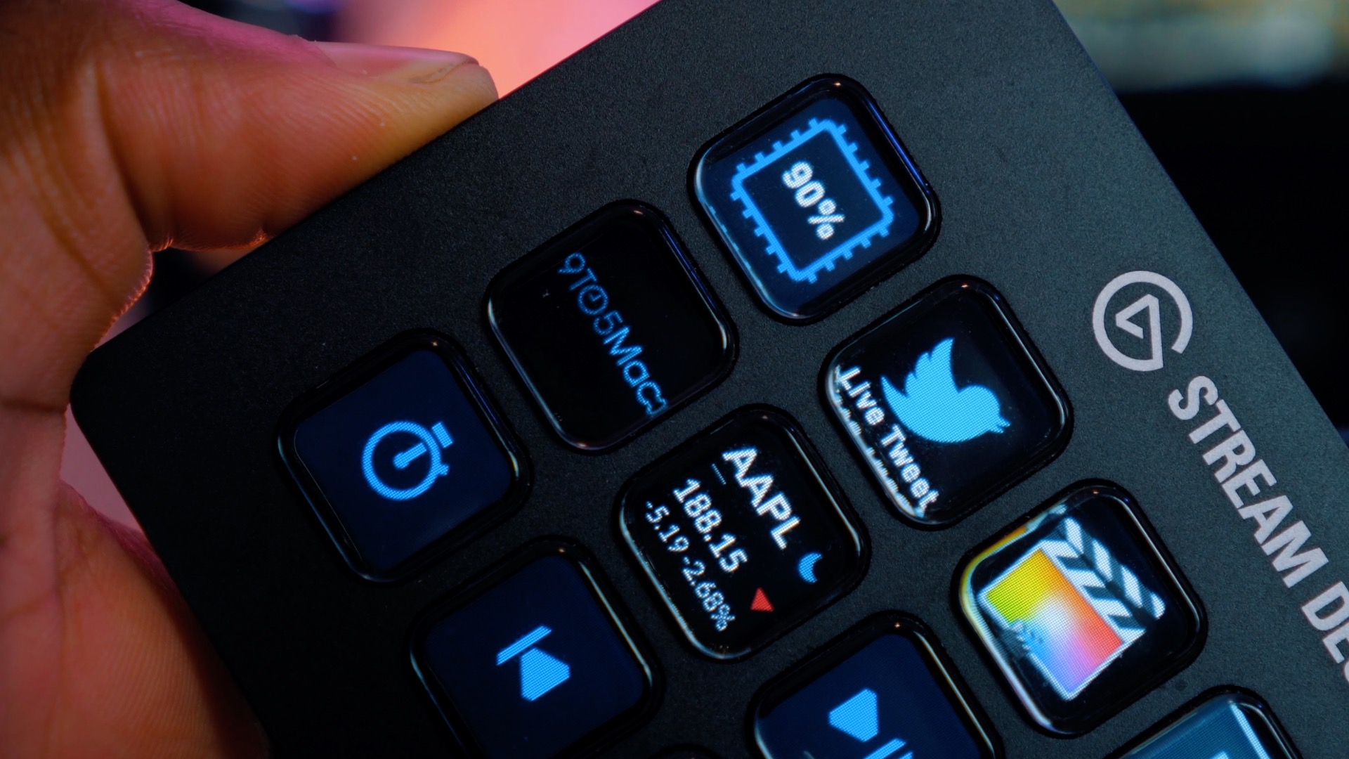 Elgato Stream Deck: Helps improve your live-streaming power