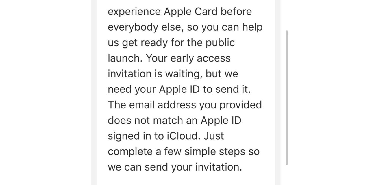 Apple email asking for your Apple ID