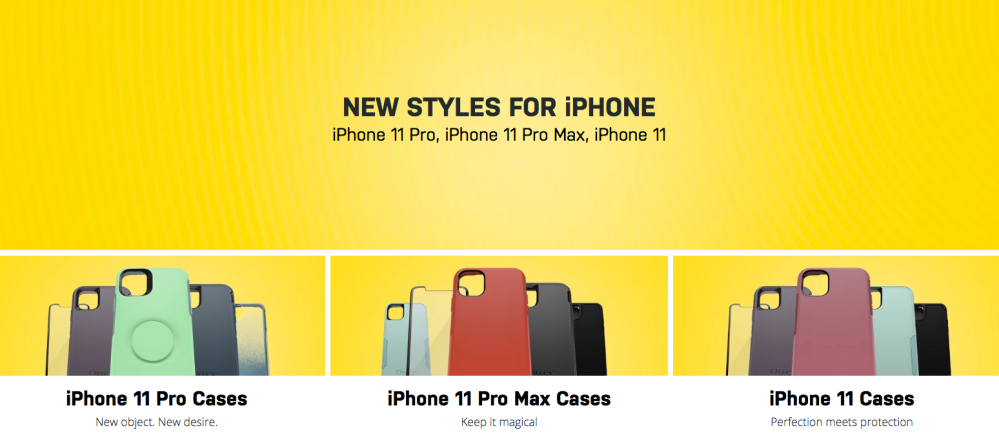 OtterBox 2019 iPhone case lineup