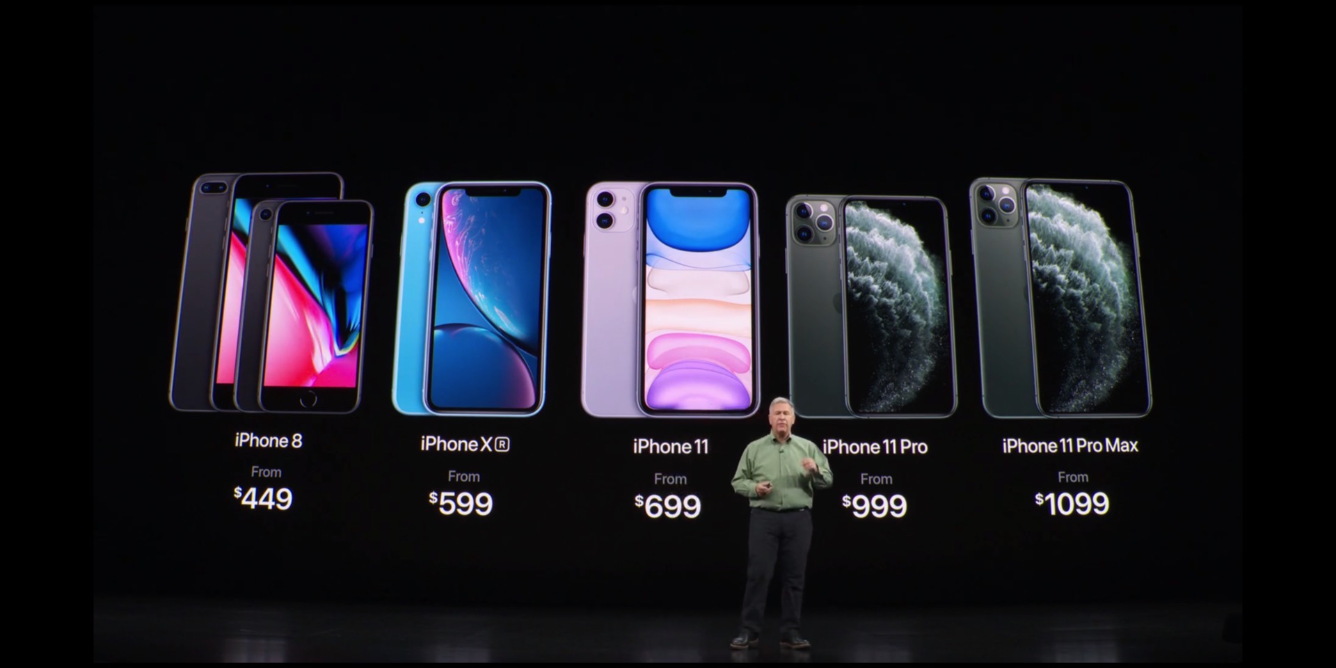 iPhone XR drops to $599, iPhone 8 to $449, following