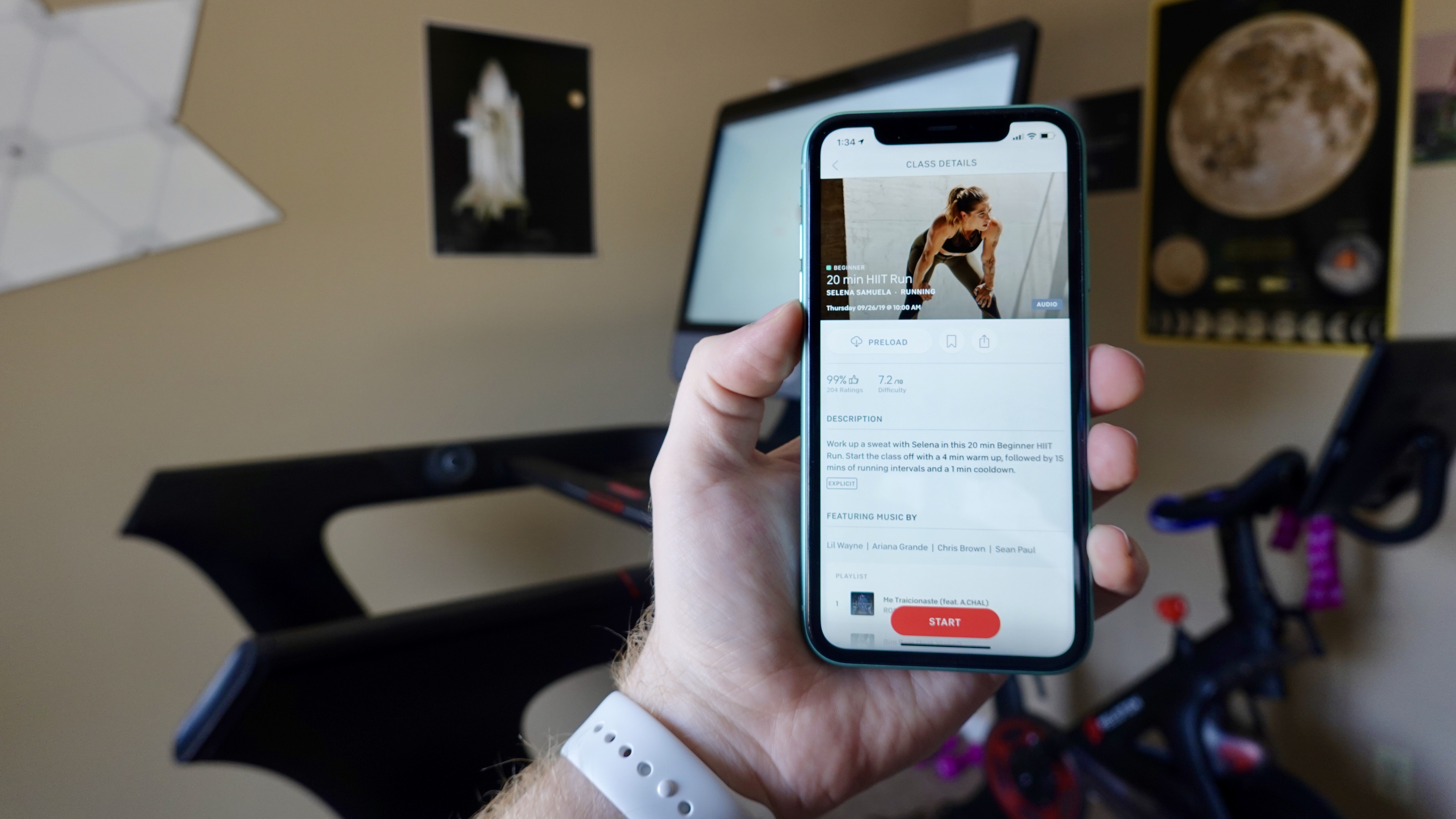 live spin class app