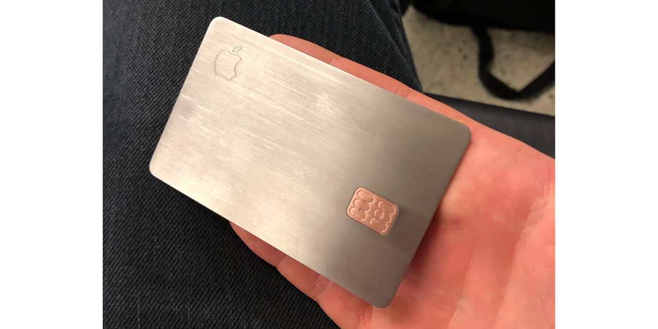 bare metal Apple Card