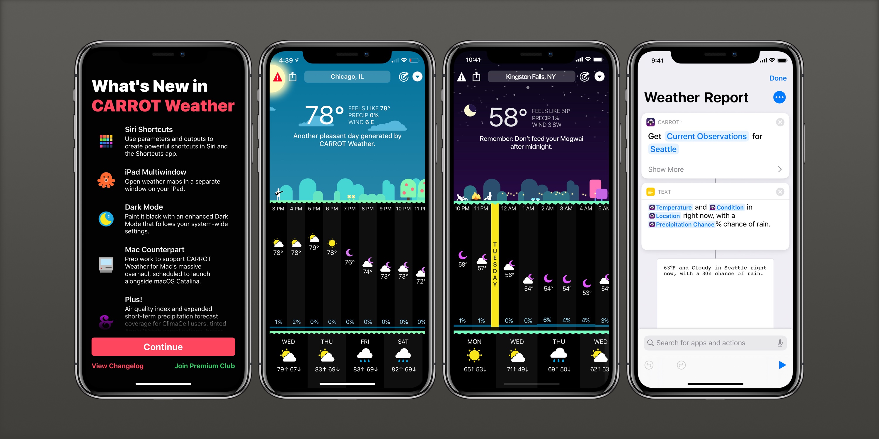 carrot weather iphone