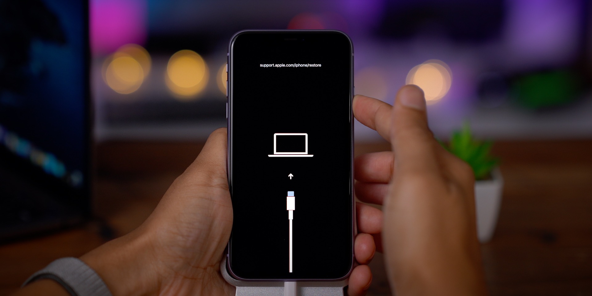 how to force restart iphone 11 mini