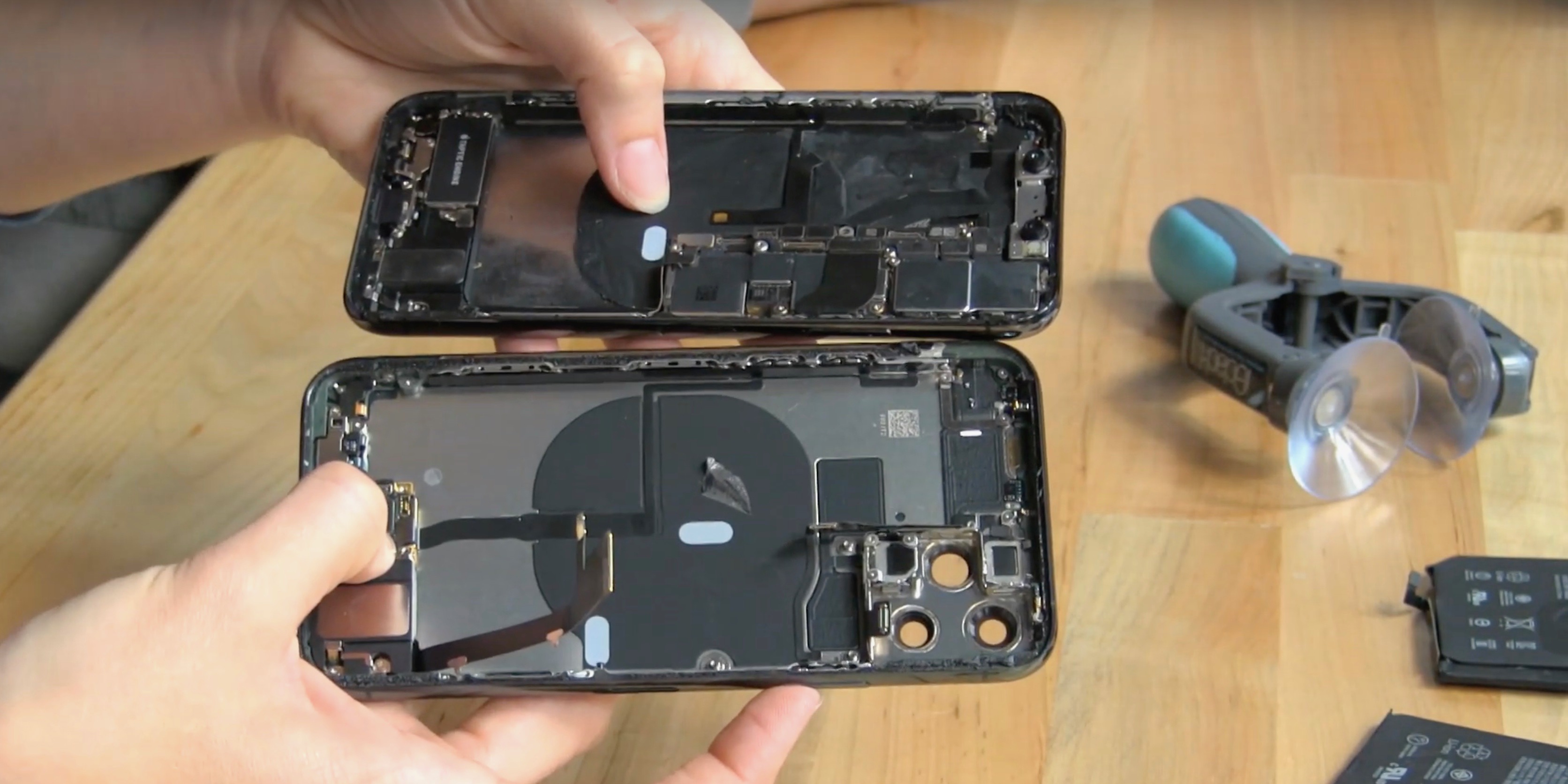 iPhone 11 Pro teardown reveals new board under battery, possibly for