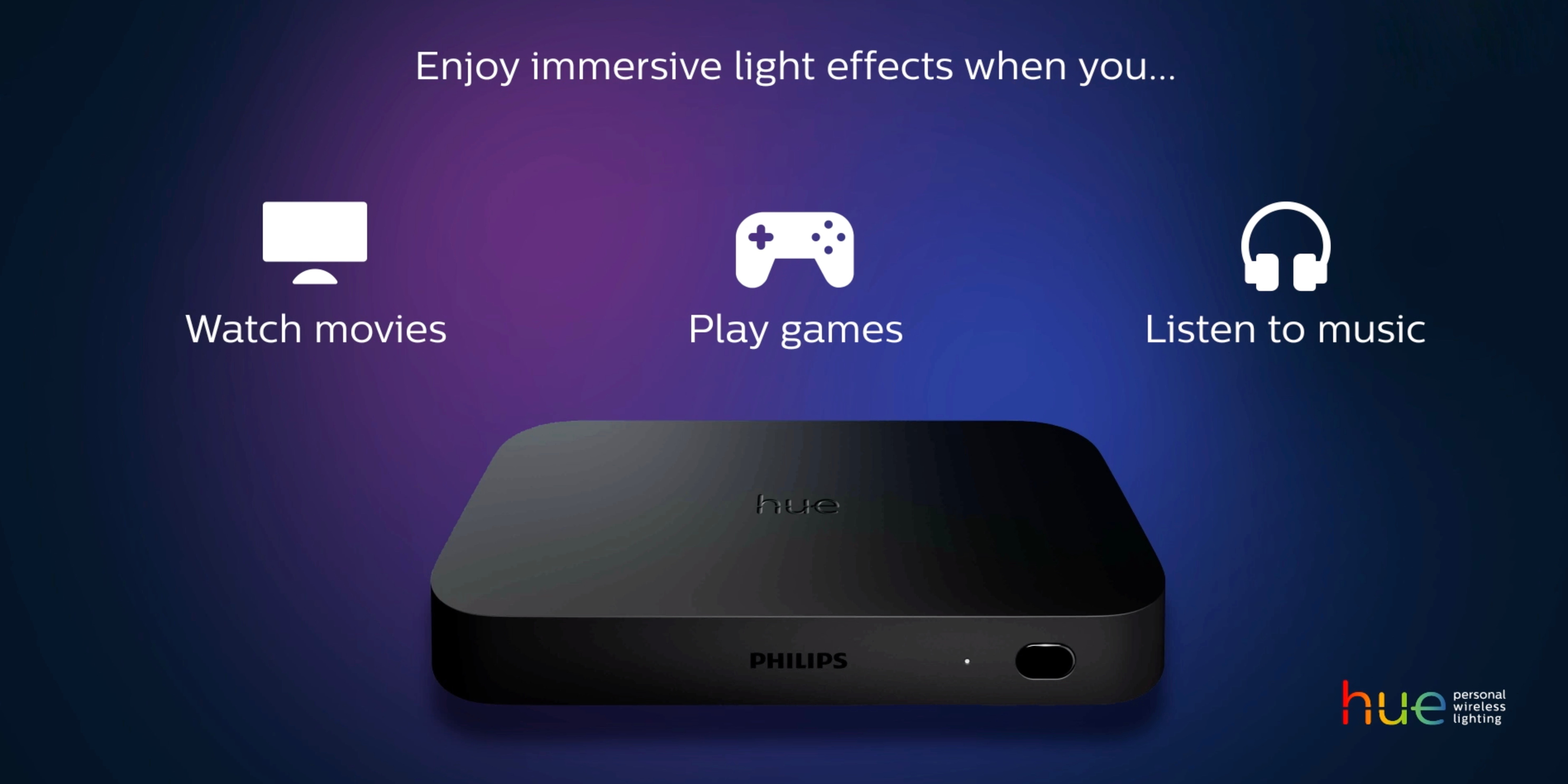 to exile Re-paste Drive away Philips Hue unveils new HDMI TV box that lets smart lights color match what  you watch - 9to5Mac