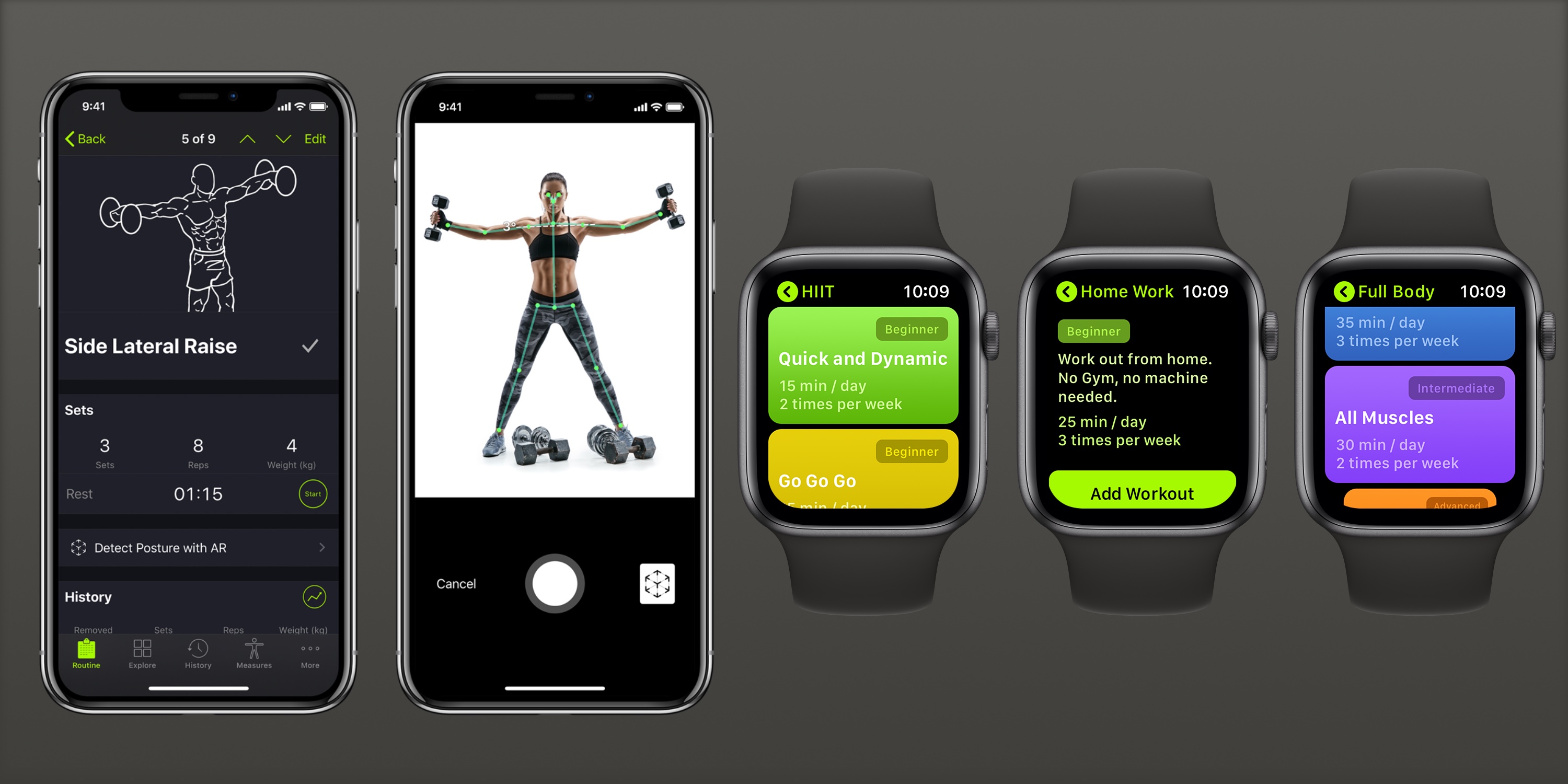 apple watch workout app weightlifting