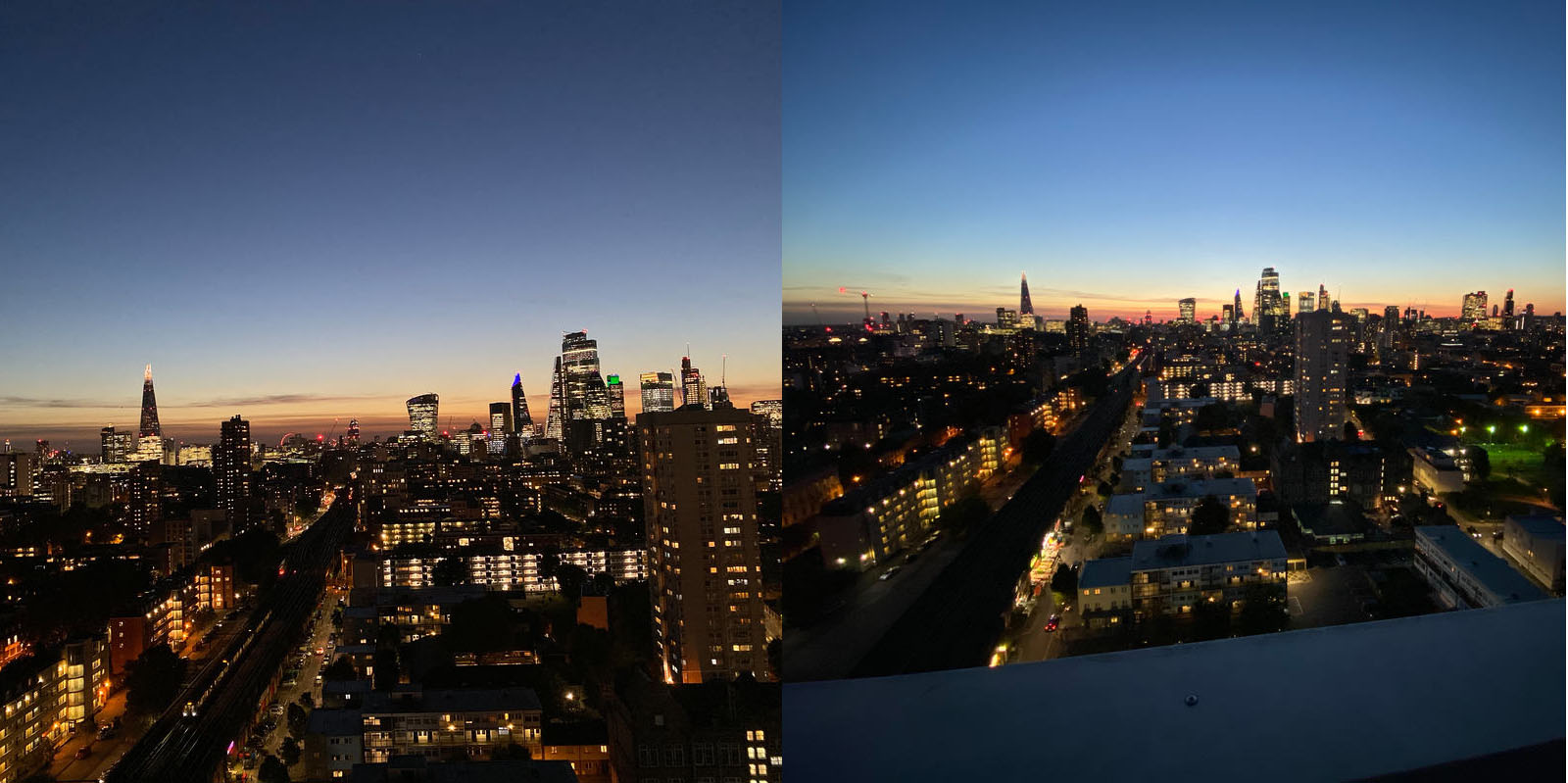 iPhone 11 Pro Diary: Tripod-mounted iPhone night photos don't change the story Here the 0.5x lens captures more light