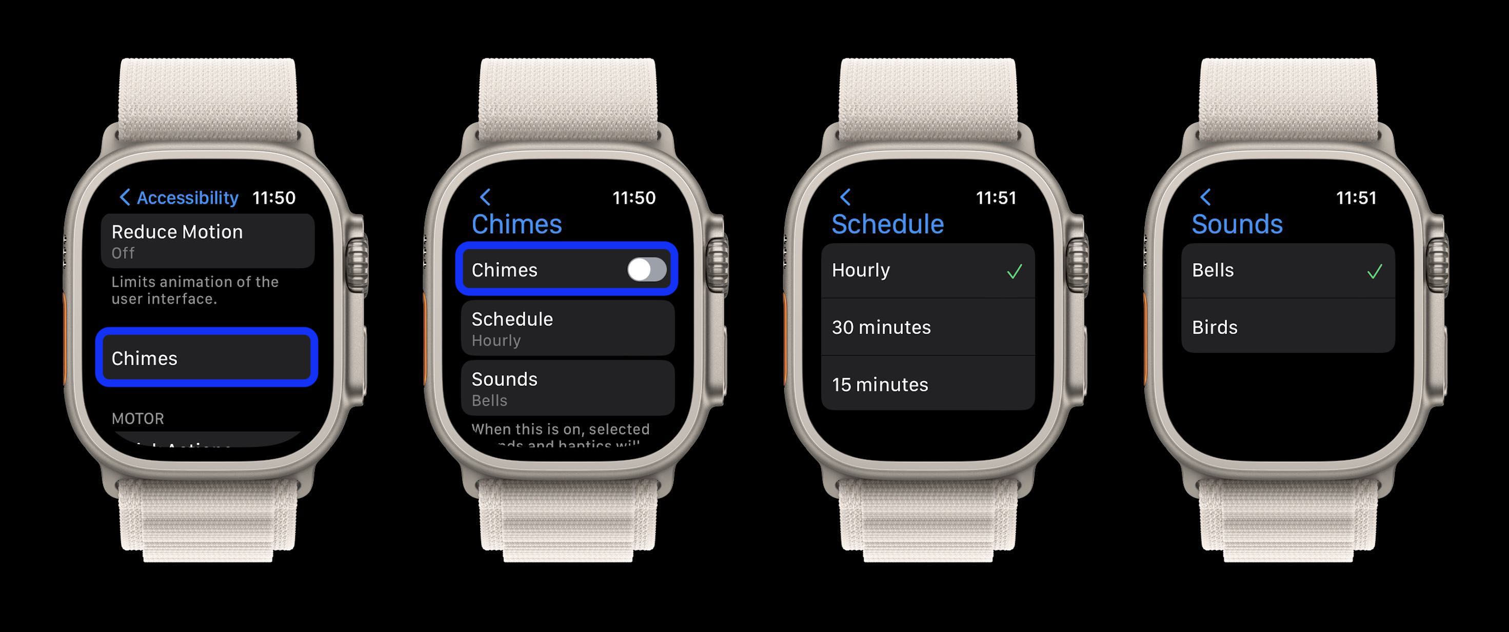 Hourly chimes on Apple Watch How to get them 9to5Mac