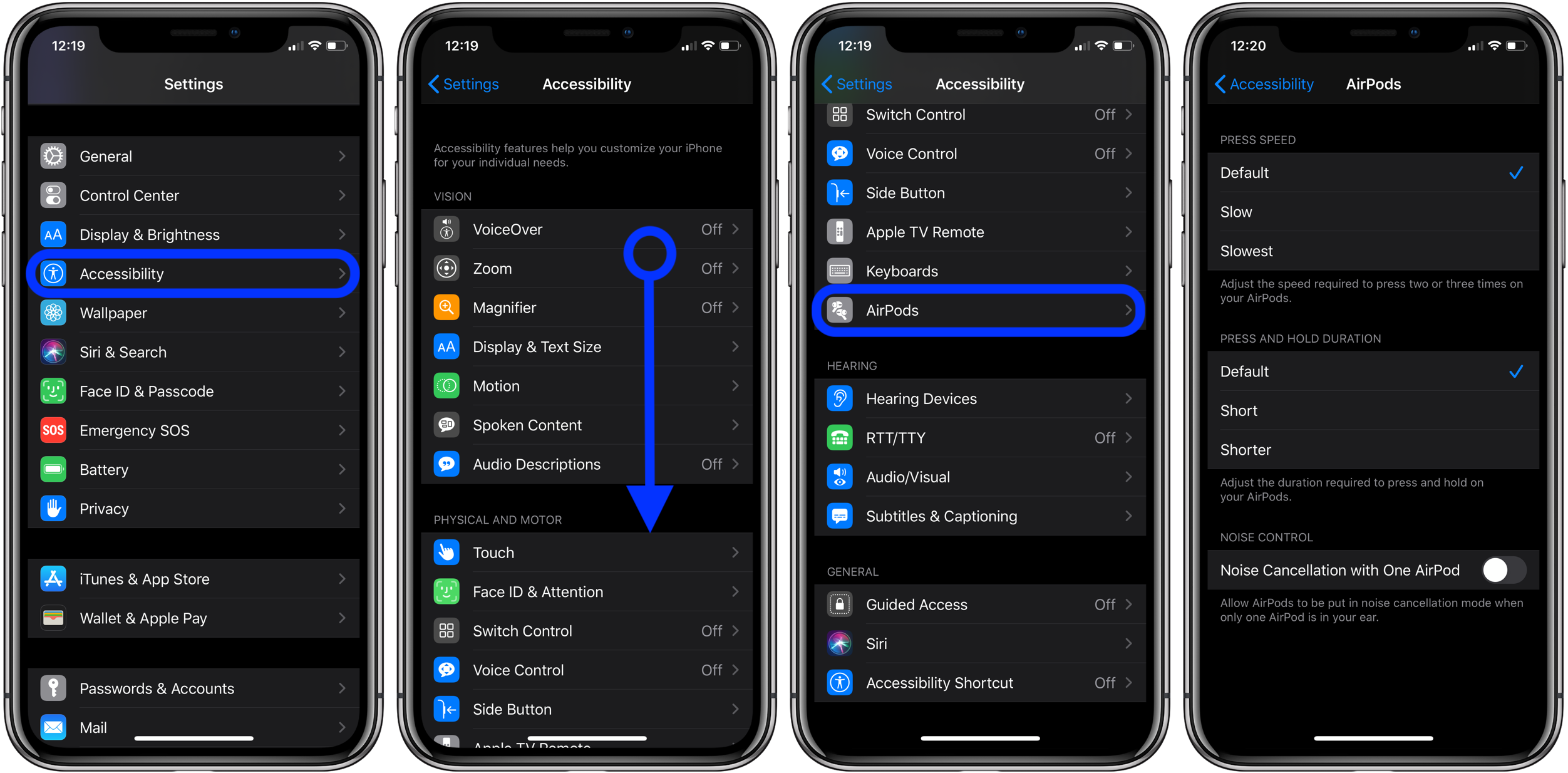 How to customize AirPods Pro controls Force Sensor 3