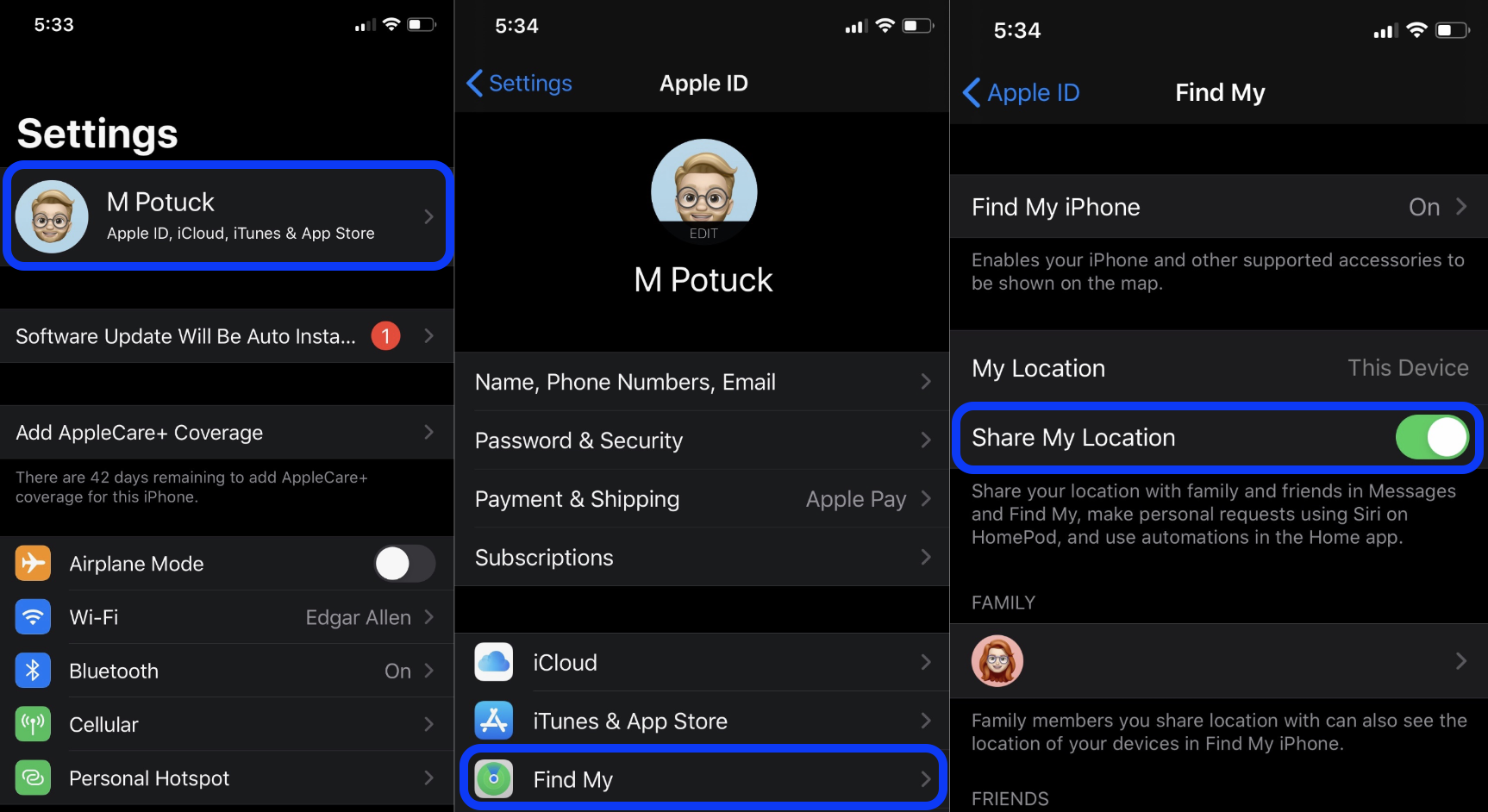 How To Share Your Location On IPhone With The Find My App 9to5Mac