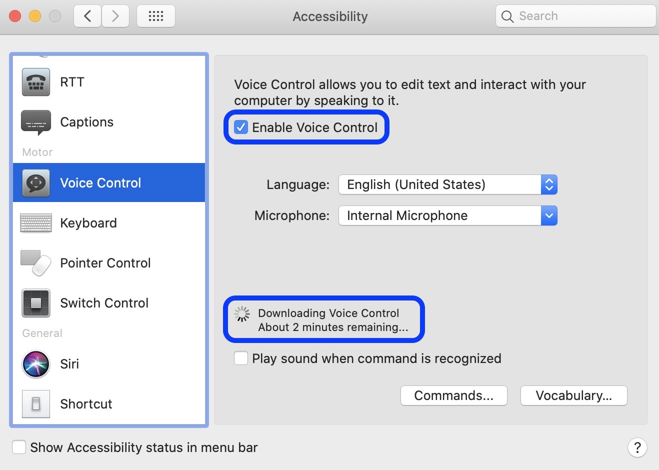  Как начать использовать голосовое управление Mac macOS Catalina walkthrough 2