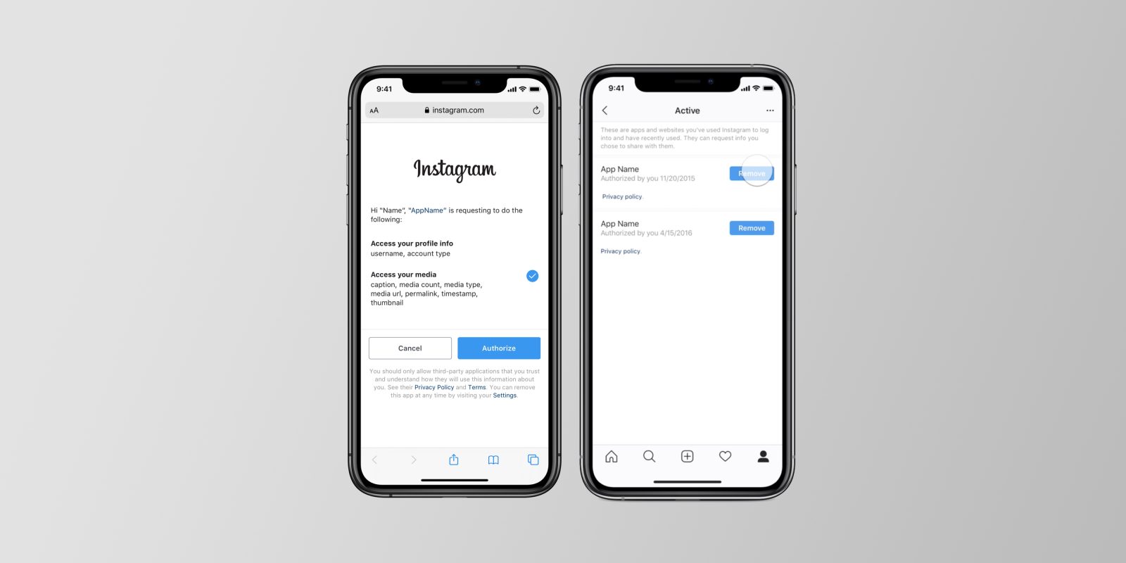 Instagram For Ios Makes It Easier To Manage Third Party Services Linked To Your Account 9to5mac Has instagram seriously not updated their format for the new phones? instagram for ios makes it easier to
