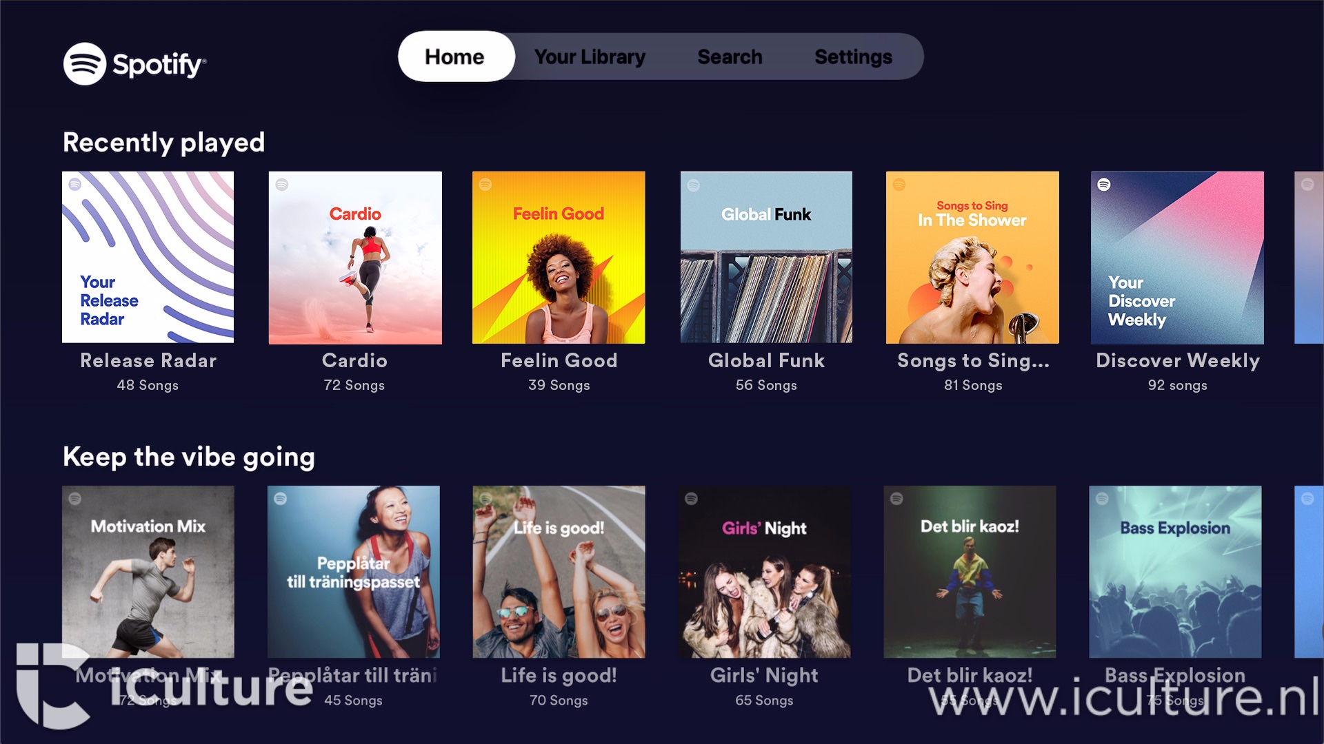 Установка spotify на apple tv