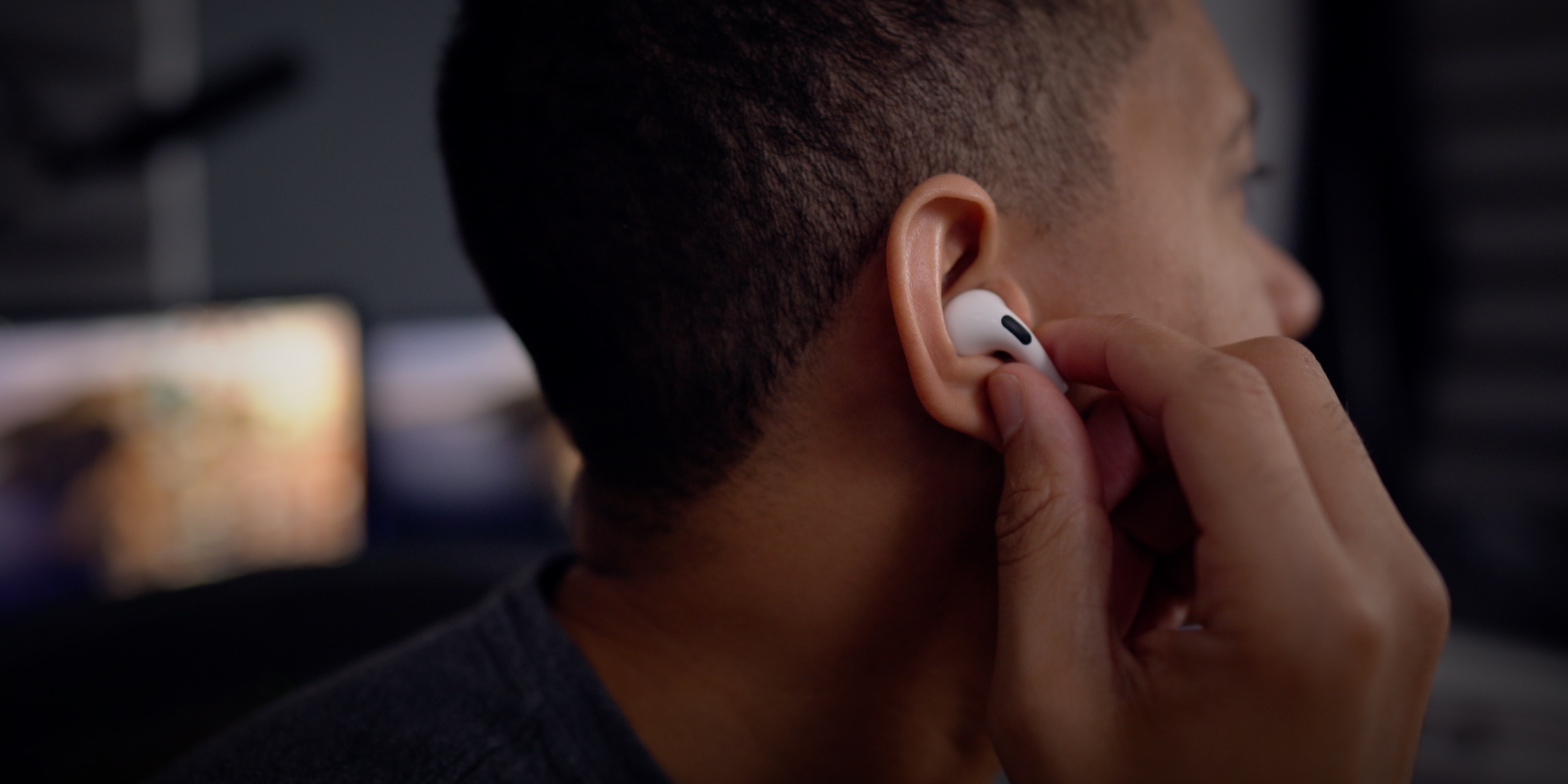 AirPods Pro review in ear
