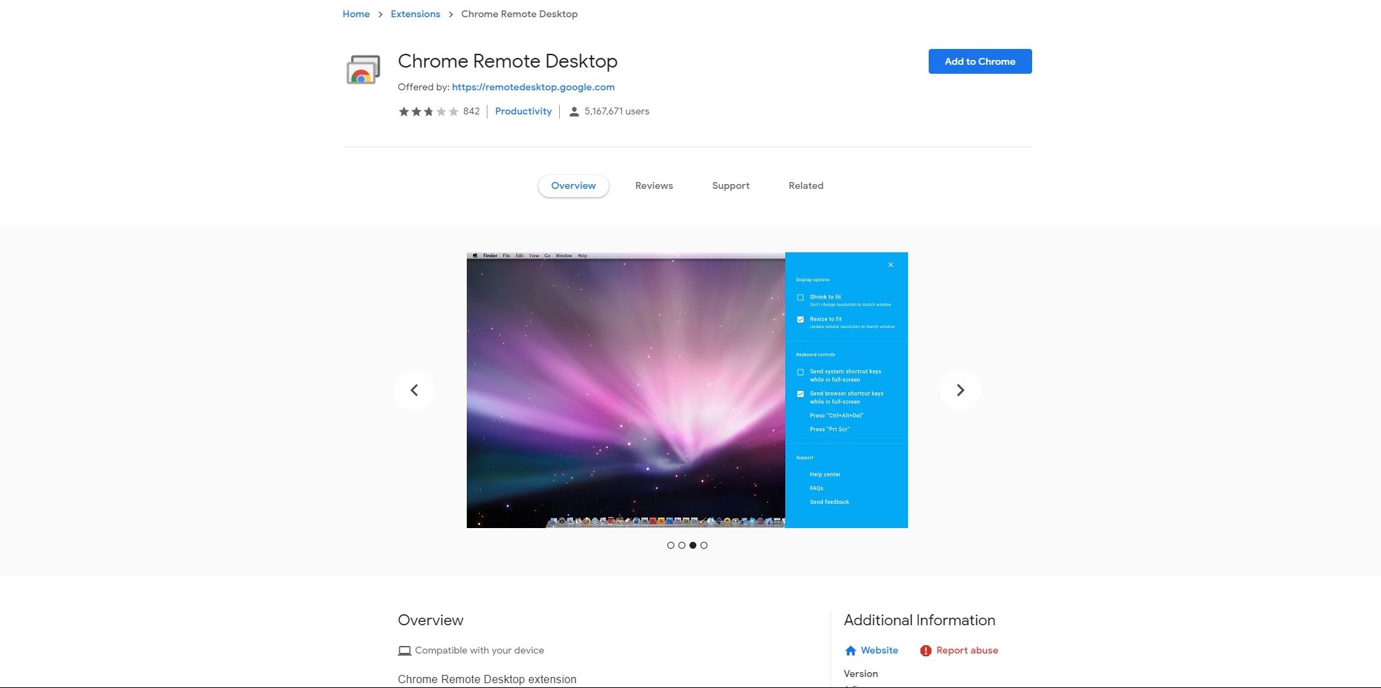 google chrome remote desktop from ipad