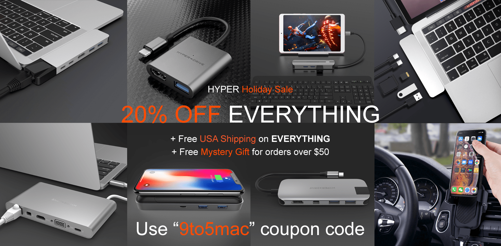 photo of Get Hyper’s new iPad Pro USB-C hub + battery packs, wireless chargers and more 20-40% off image