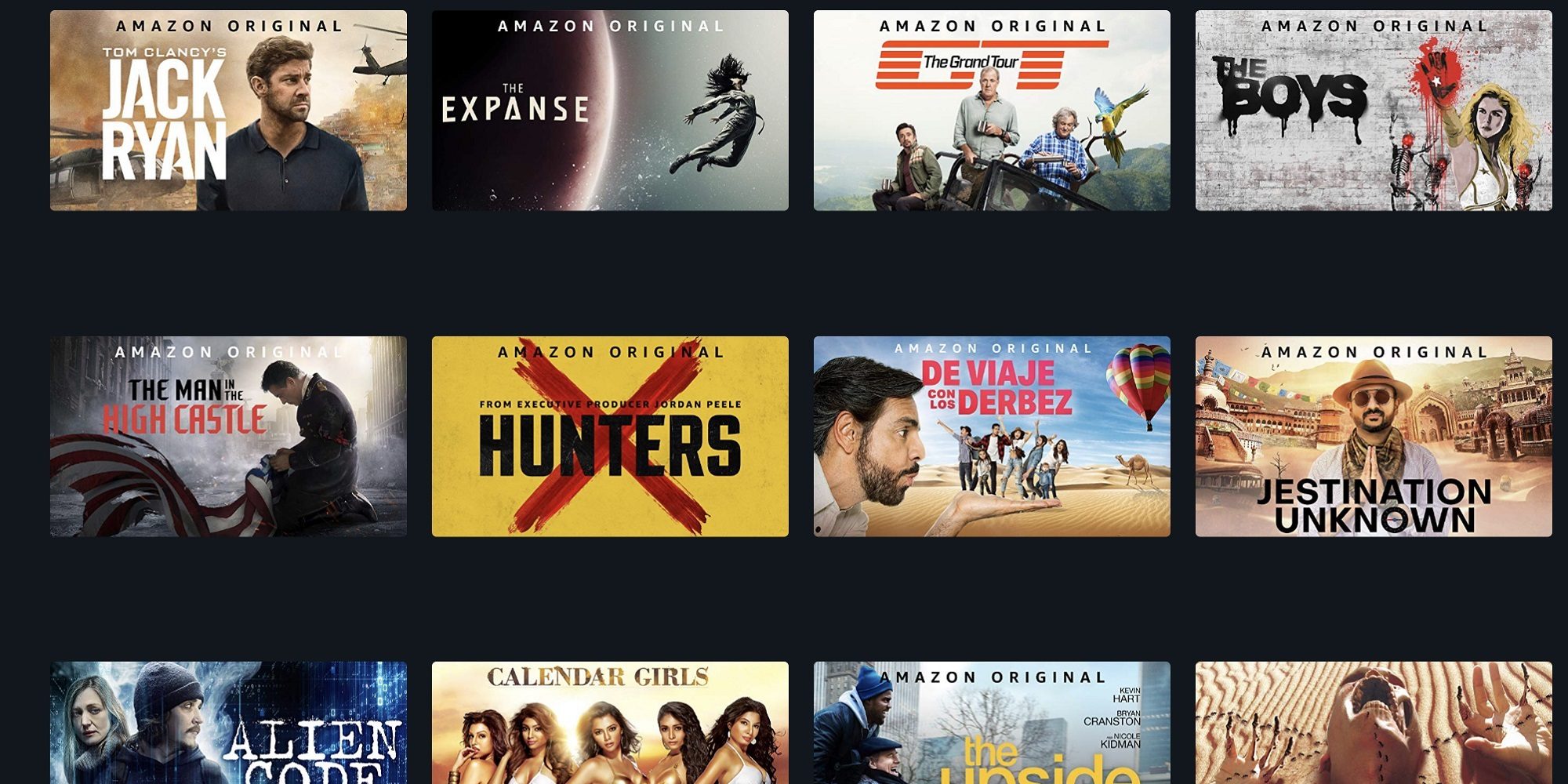 Series amazon prime video 2019 on sale