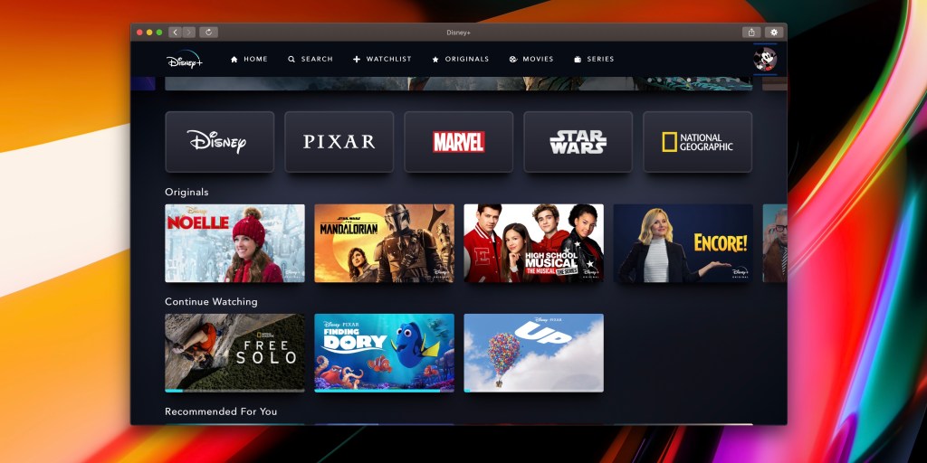photo of ‘Clicker for Disney+’ is a macOS app with picture-in-picture, Touch Bar controls, more image