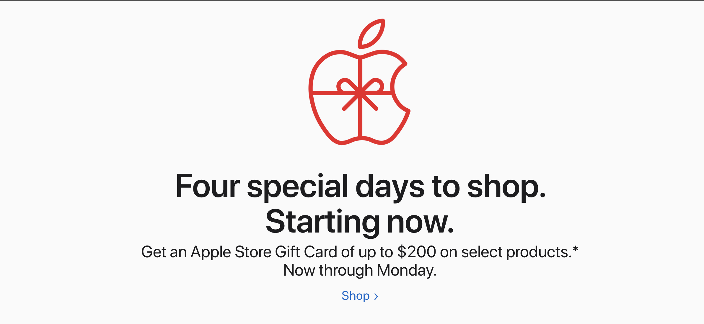 Apple Store Black Friday promotion live in the United ...