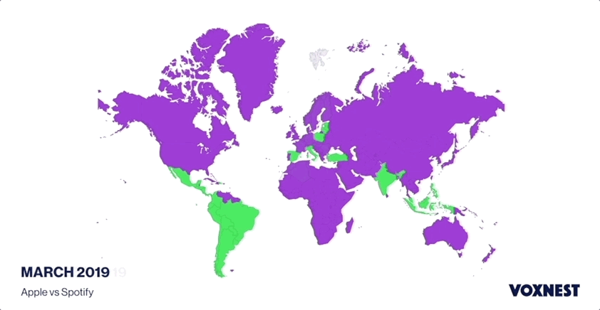 Mapped: The Top Podcasts on Spotify Across Countries