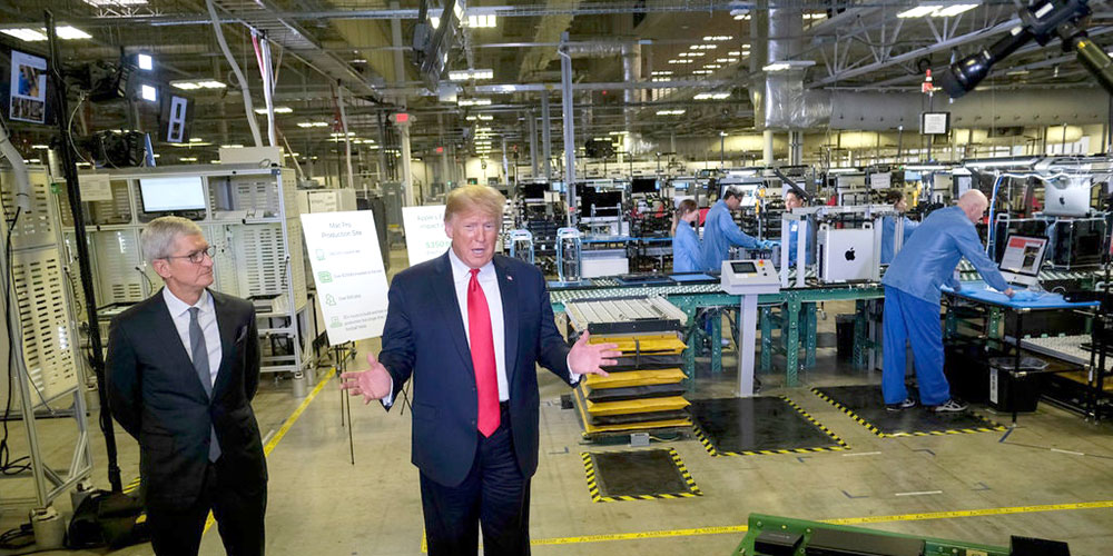 photo of Apple under fire for failing to correct Trump’s claim about ‘new’ Mac plant image
