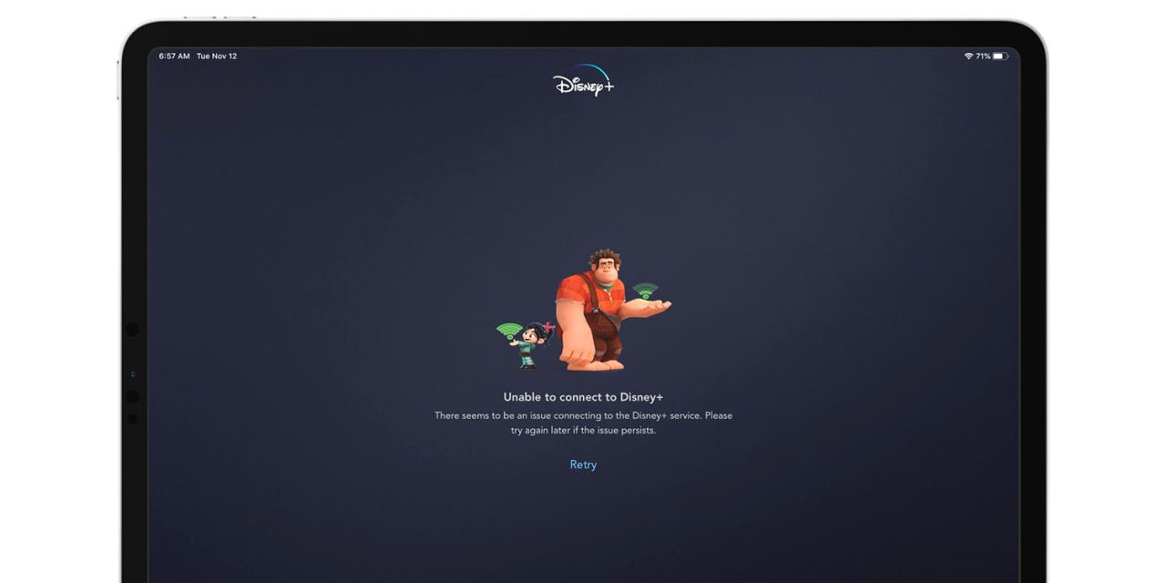 Unable to connect to Disney+