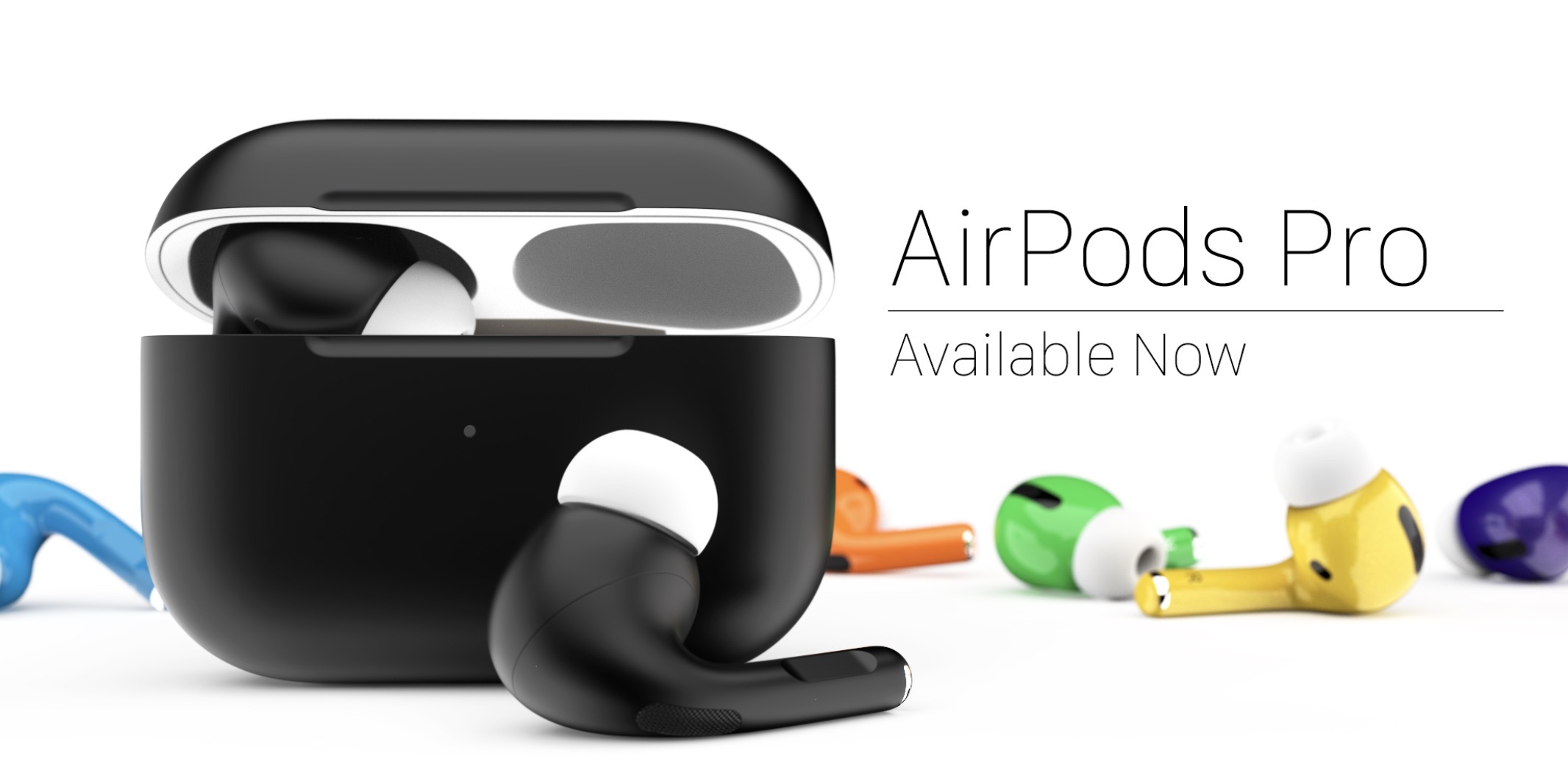 ColorWare brings color to AirPods Pro w/ matte and glossy custom