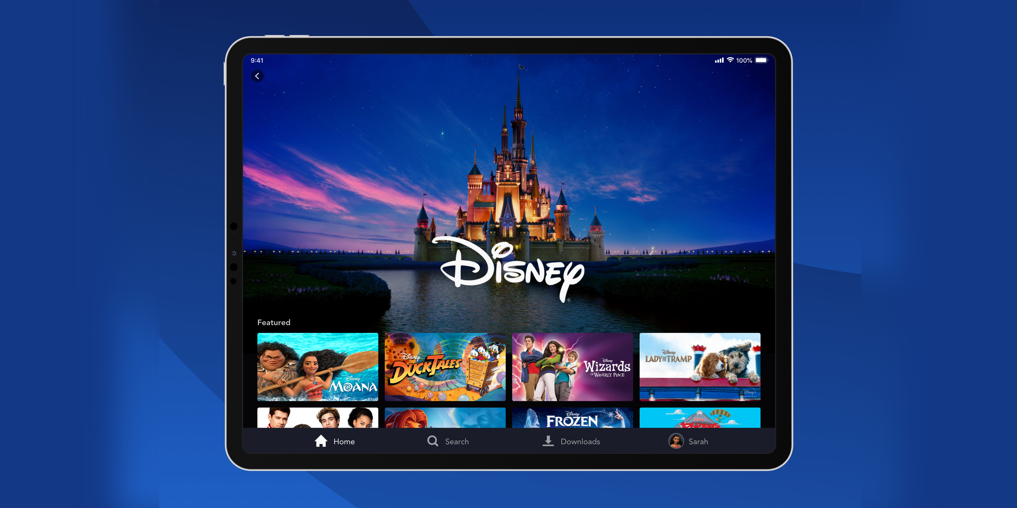 Disney Plus app available on iPhone, iPad and Apple TV