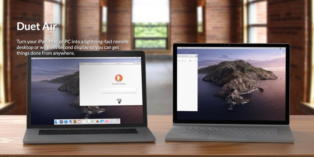 photo of Duet Air update brings ability to use a Mac or PC as an external display image