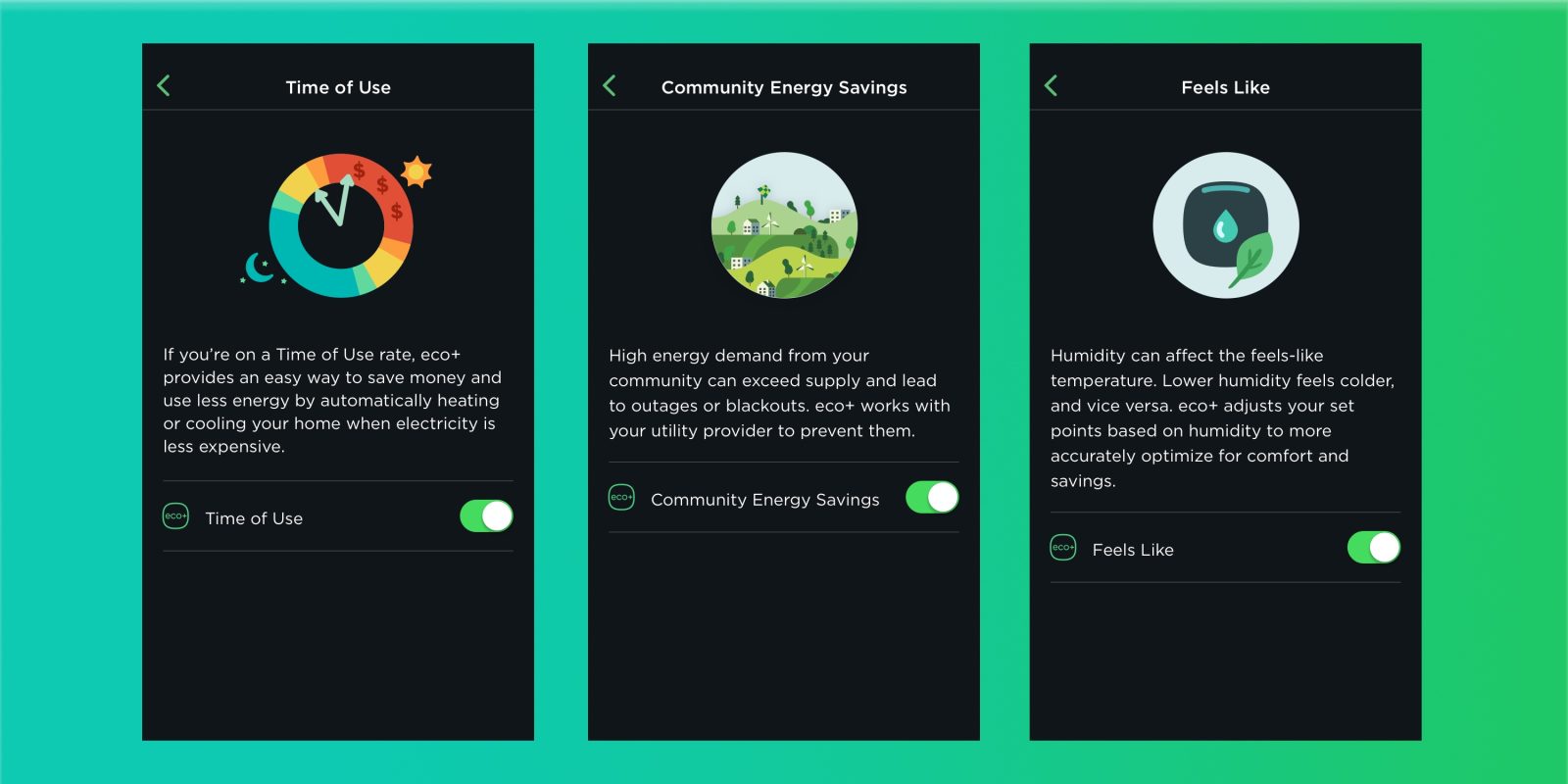Ecobee Eco+ smart thermostat features