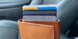 Ekster smart Siri wallet review cards up close