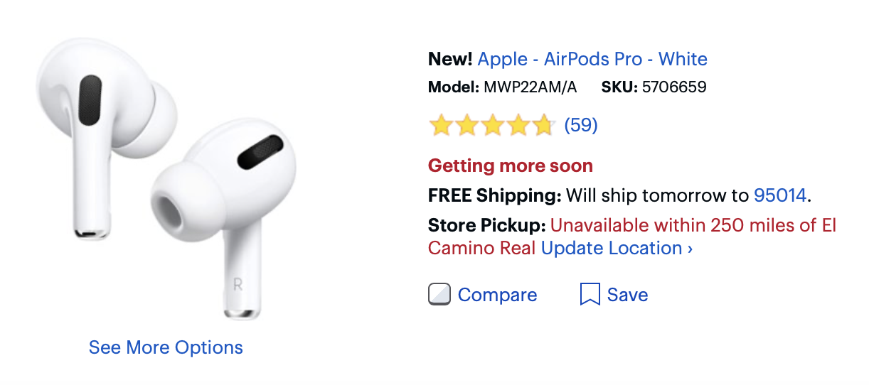 best buy airpods in store near me