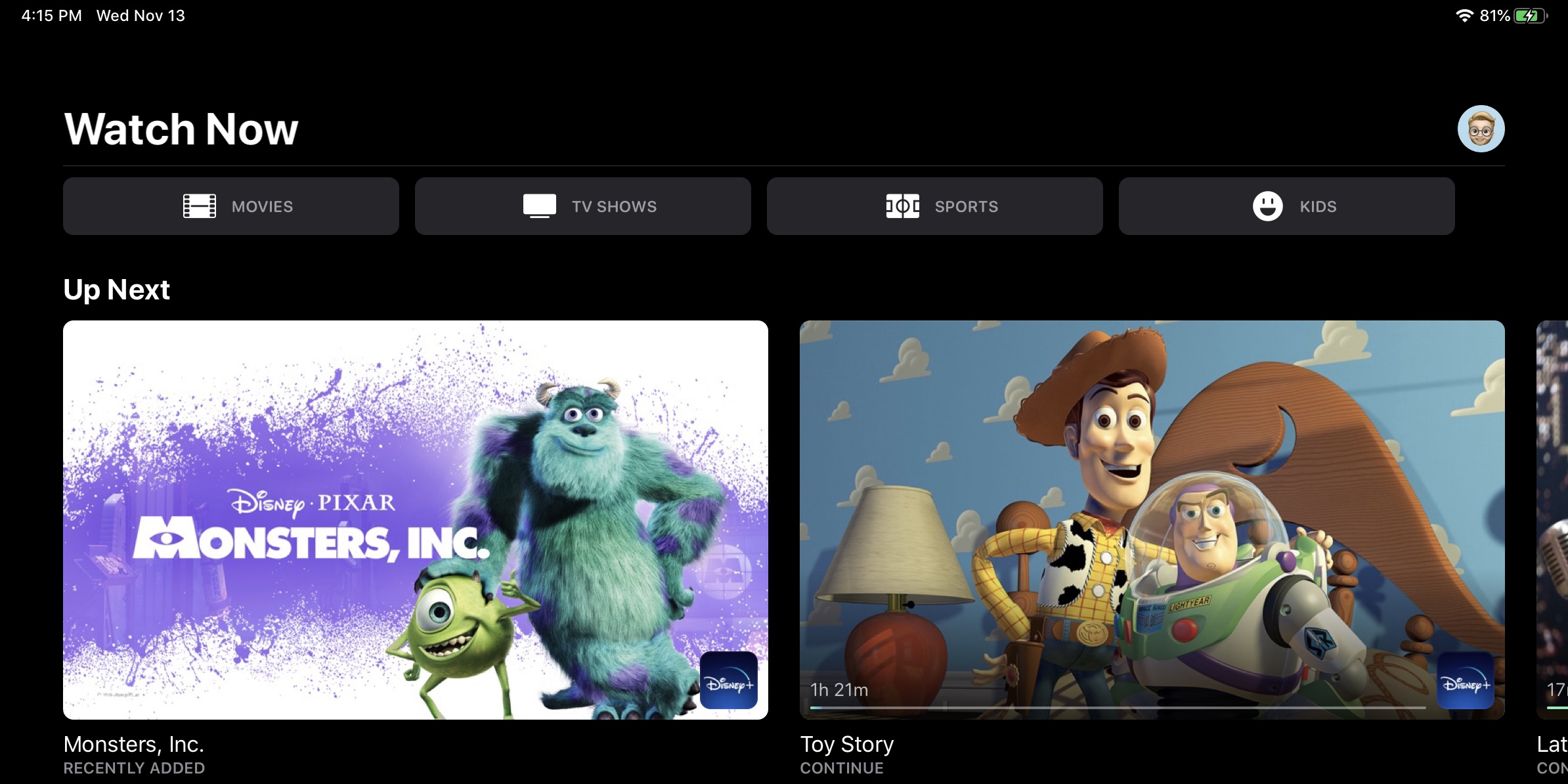 Sump Multiplikation Bug How to use Disney+ with the Apple TV app and Up Next - 9to5Mac
