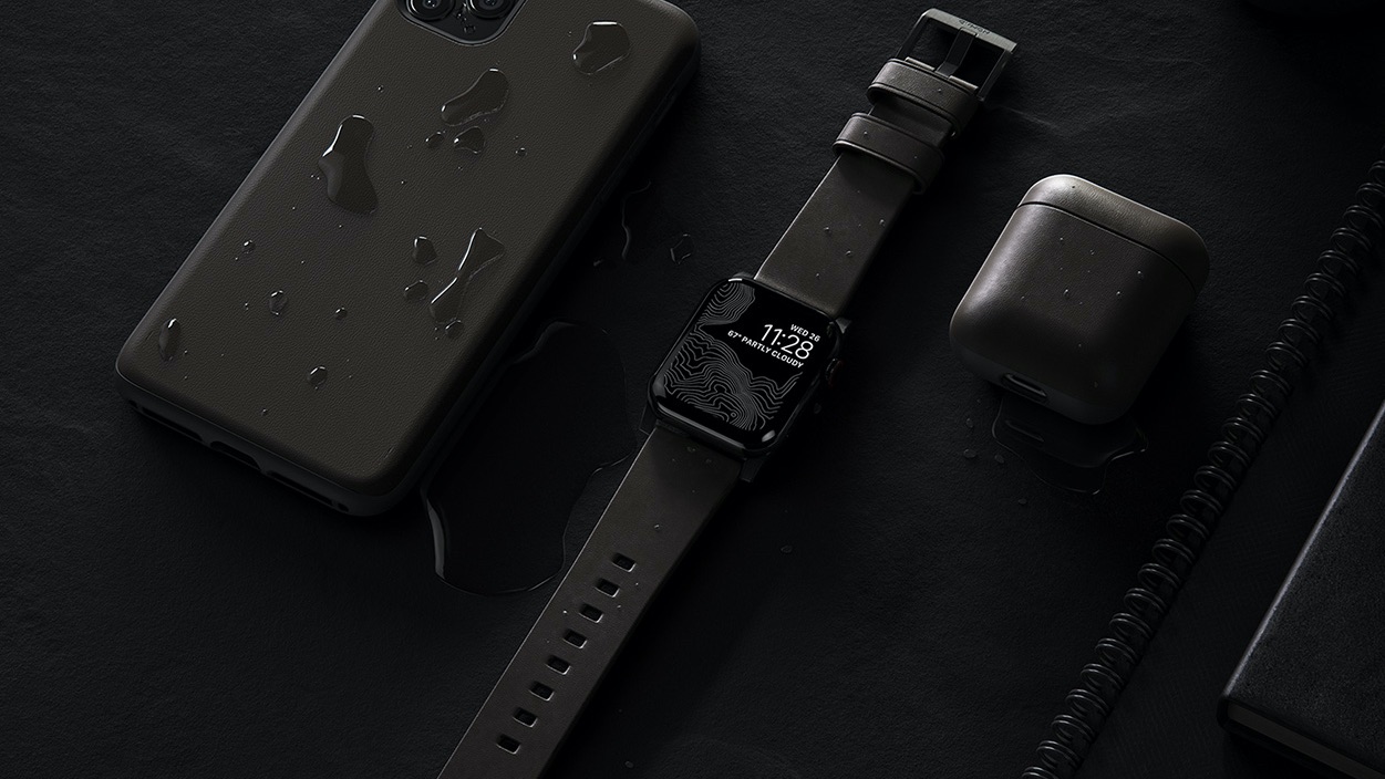 photo of Nomad debuts versatile new leather ‘Active Straps’ for Apple Watch image