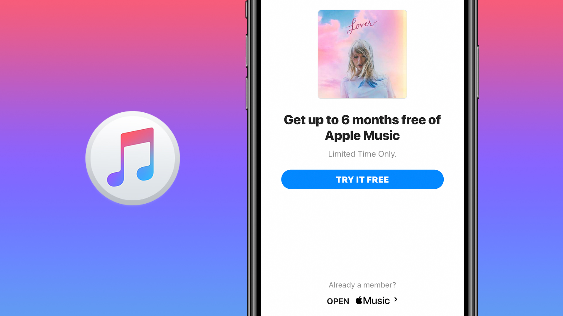 Apple Music Icon Blue