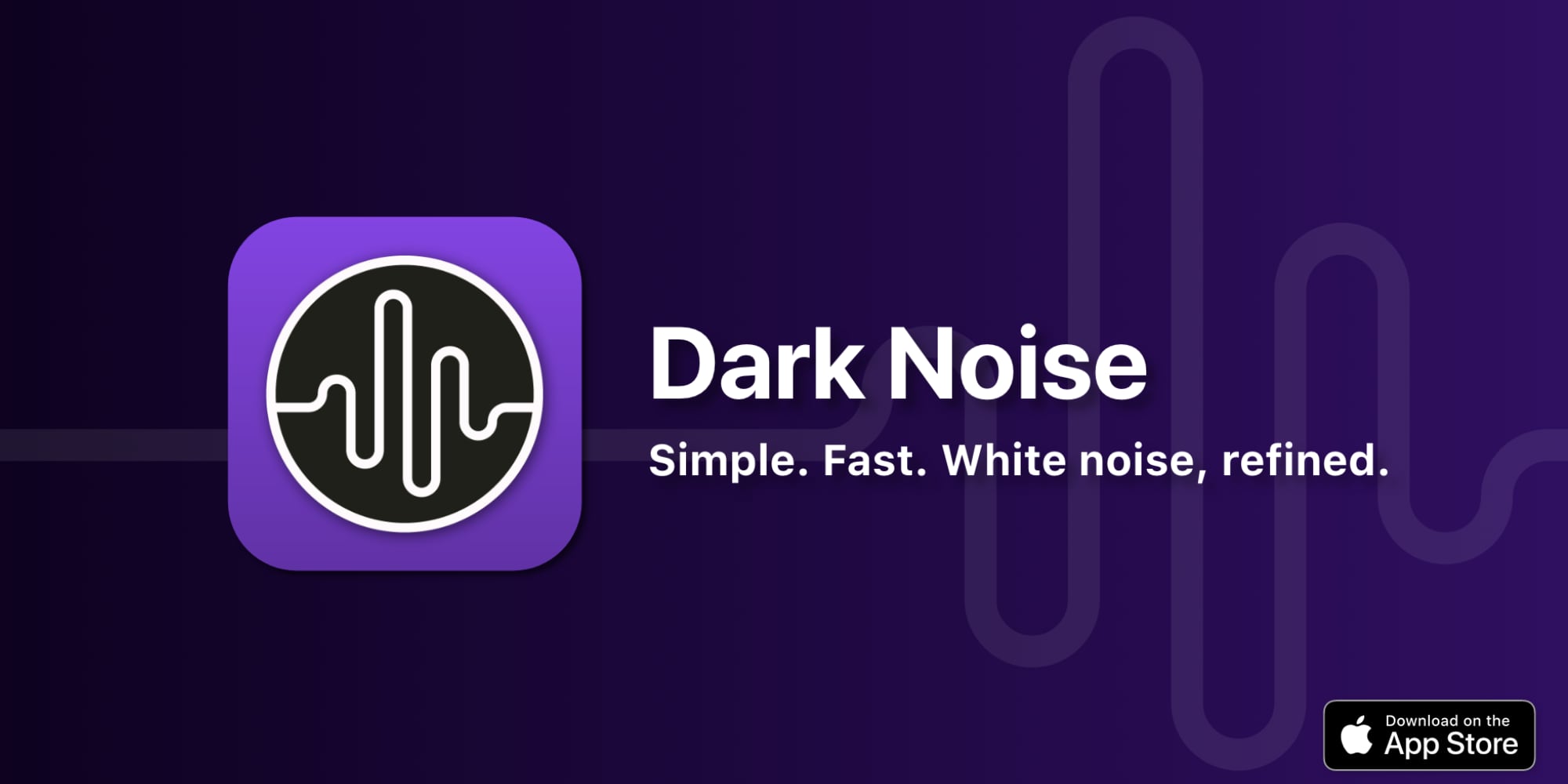 Dark Noise app