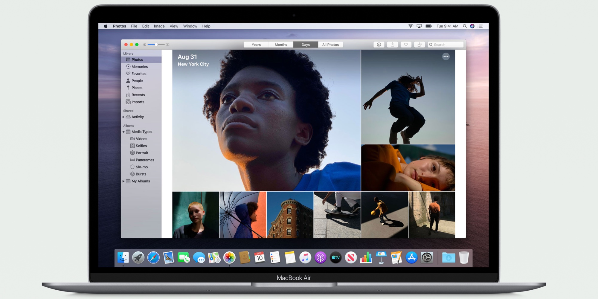 where to find photo library on mac for backup