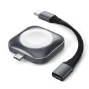 Satechi Apple Watch USB-C charger top