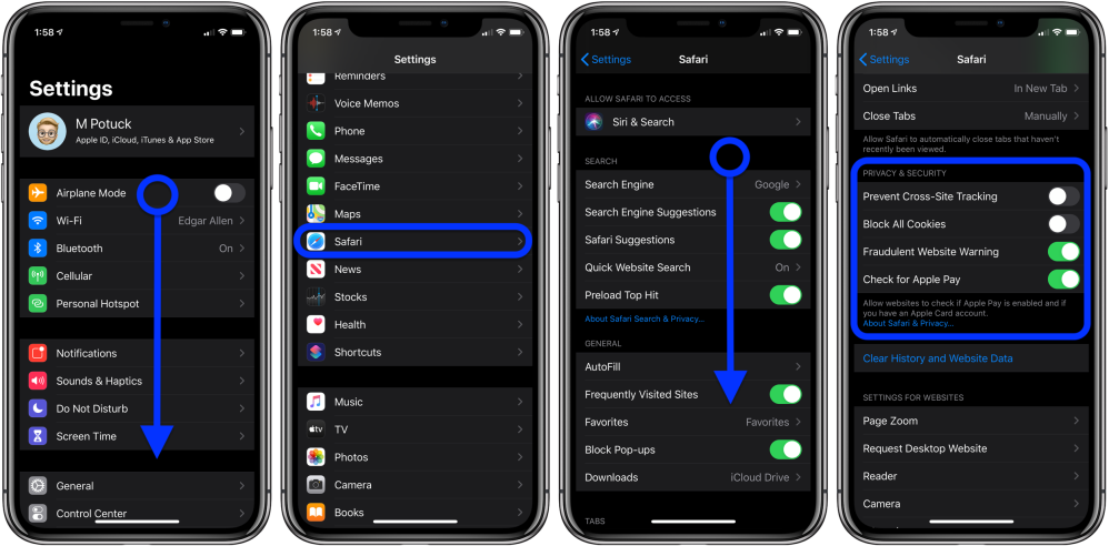How To Customize Safari Privacy And Security Settings On Iphone 9to5mac