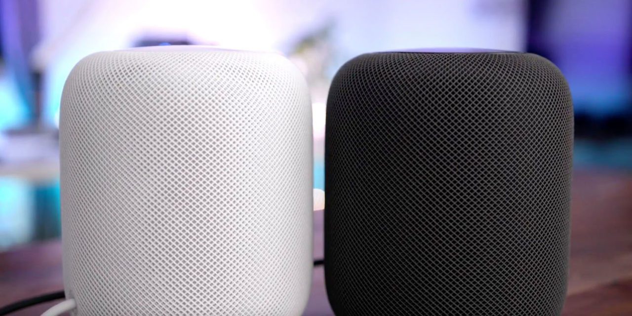 stereo-paired HomePods