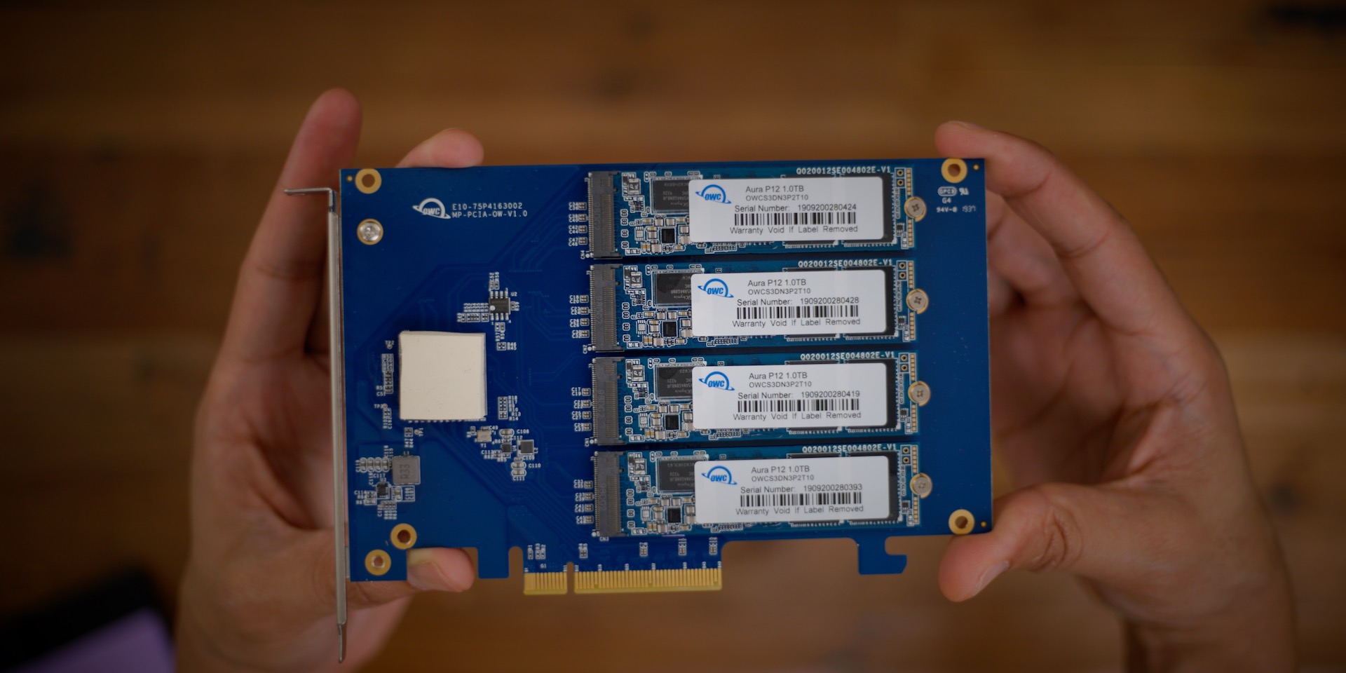 Disque SSD OWC 8 To Accelsior 8M2 PCIe 4.0 NVMe M.2