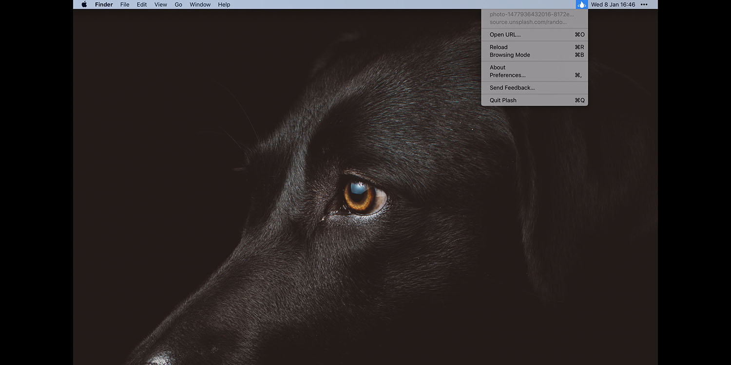 set a background for all desktops mac