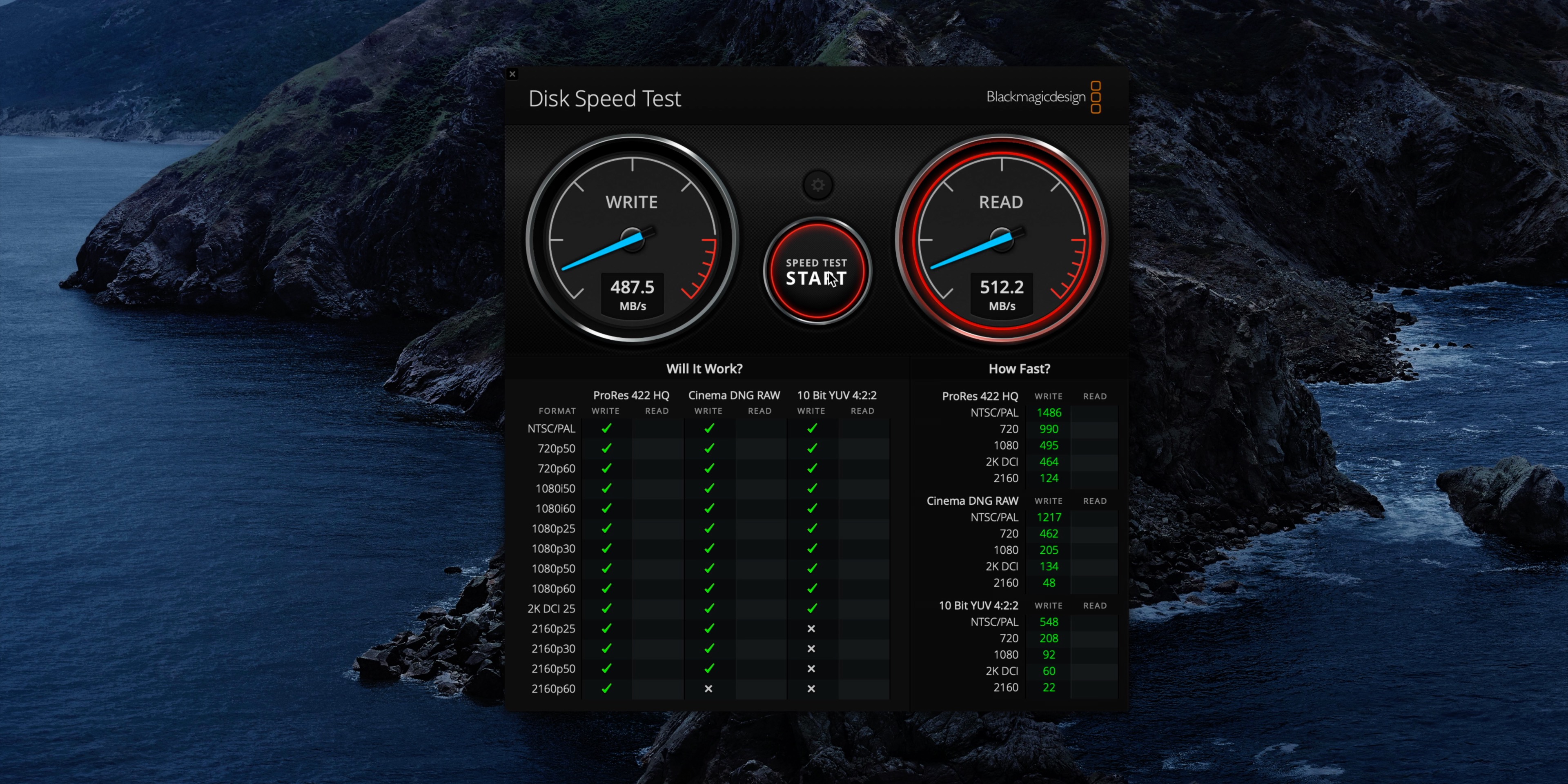 Samsung t5 sales speed test