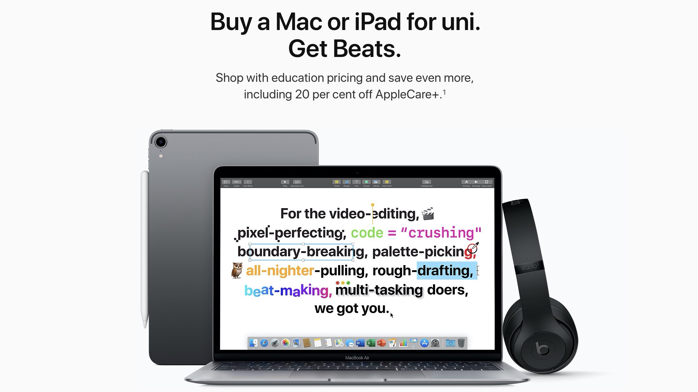 Apple launches 'Back to Uni' promo in 