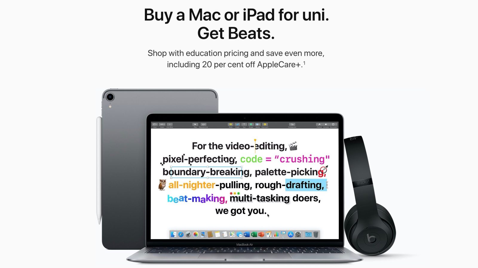 Apple Launches Back To Uni Promo In Australia And New Zealand Offering Free Beats And More 9to5mac