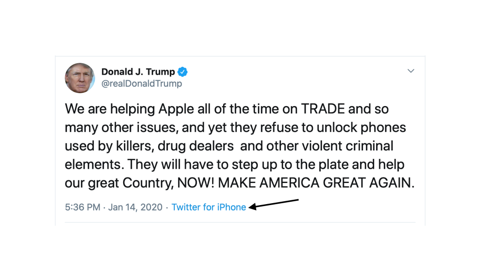 photo of Trump says Apple needs to ‘help our great country’ and unlock iPhones used by criminals image