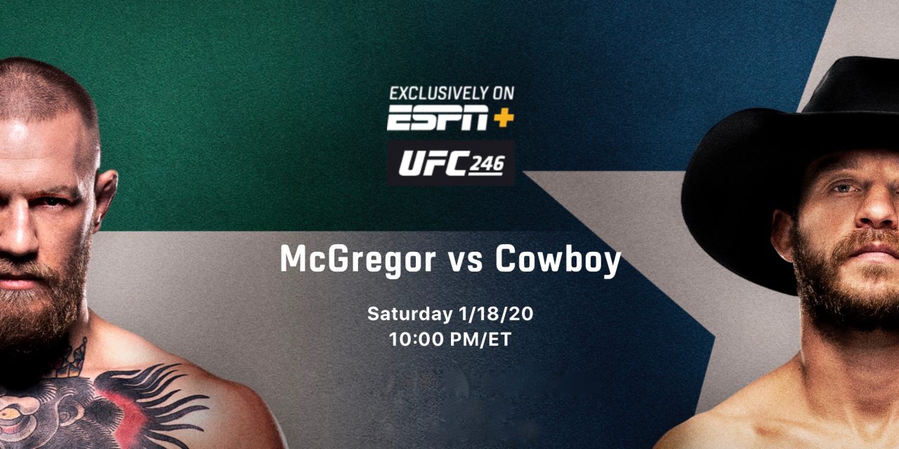watch McGregor vs Cowboy iPhone iPad Apple TV